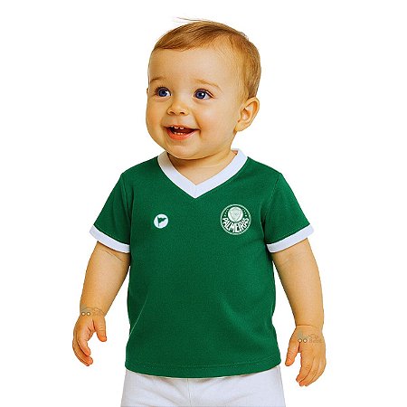 Camiseta Bebê Palmeiras Verde - Torcida Baby