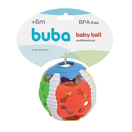 Baby Ball Multi Textura Para Bebê Buba
