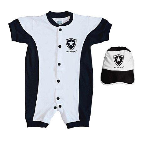 Kit Bebê Botafogo 2 Peças Curto - Torcida Baby