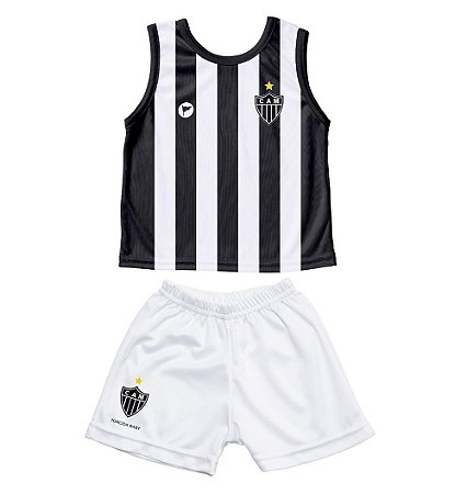 Conjunto Atlético MG Bebê Regata - Torcida Baby