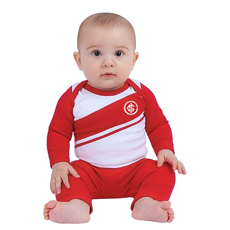 Conjunto Bebê Internacional Body e Calça Oficial