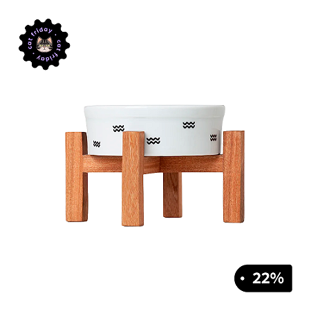 Suporte 2 Alturas | Para Comedouro de Porcelana