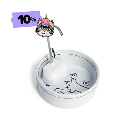 Fonte Bebedouro de Porcelana