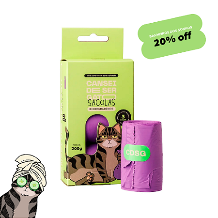 Sacolas biodegradáveis