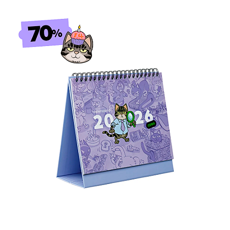 Calendário de Mesa 2026