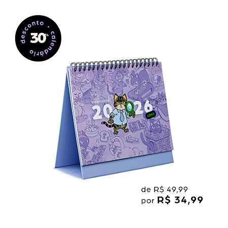 Calendário de Mesa 2026