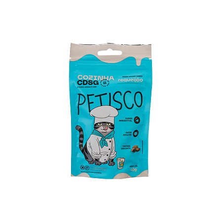 Petisco sabor requeijão para gatos | Cozinha CDSG