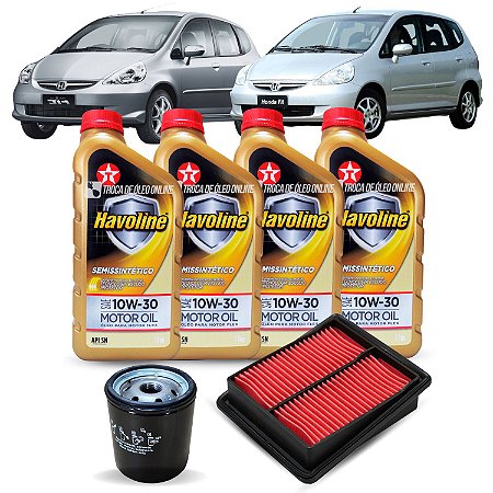 Kit Troca de Óleo Fit 1.5 Gasolina 2004-2008