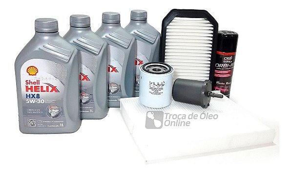 Kit Troca de Óleo Hb20 1.0 12v 80 CV (2013-2019)