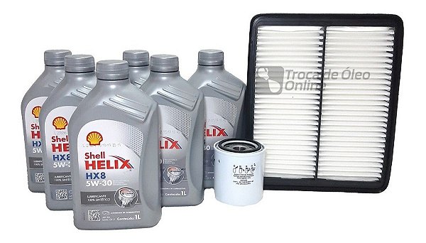 Kit Troca de Óleo Santa Fé 2.4 V6 Acima De 2012 Flex