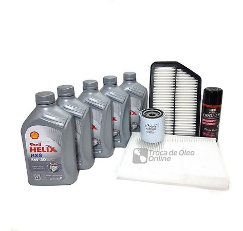 Kit Troca de Óleo Sportage 2.0 16v Gasolina 2008-2010