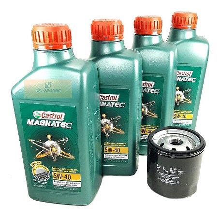 Kit De Filtro Oleo Gol Flex 1.6 8v Msi Acima De 2019 Castrol