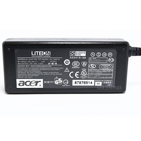 Carregador Acer