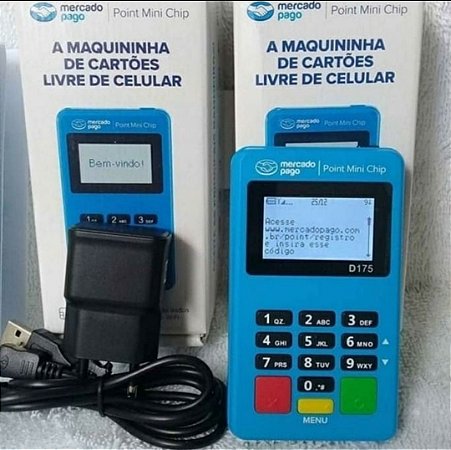 Máquina Mercado Pago Point Mini Chip