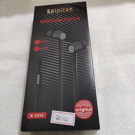 Fone Kaipitan com Microfone