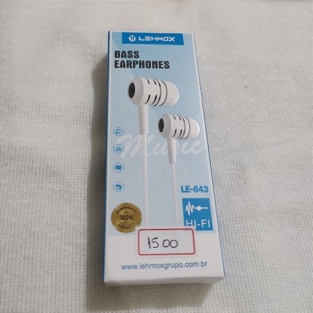 Fone Lehmox stereo Bass Le-843