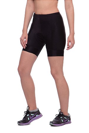 bermuda nordico shorts feminino ciclismo preto