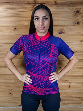 camisa feminina nordico ciclismo laser ref 1068
