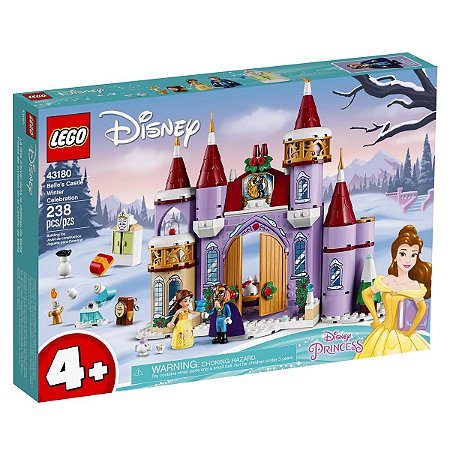 Lego Disney Princess 43180 Celebração de Inverno no Castelo da Bela