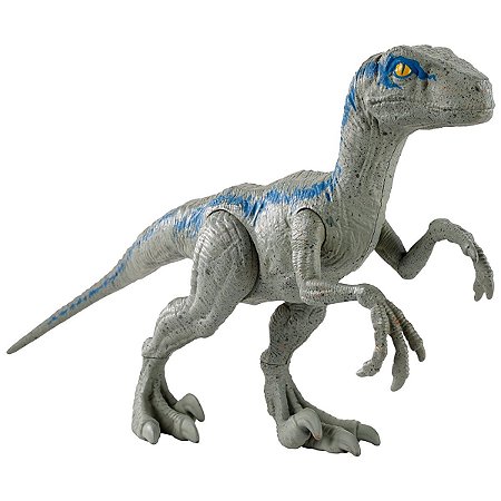 Dinossauro Velociraptor Blue Jurassic World - Mattel