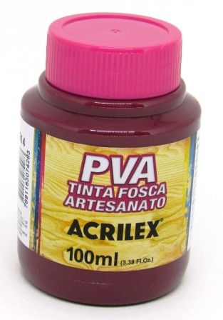 Tinta PVA Fosca 100ml Arandano Acrilex