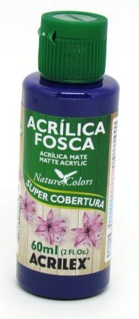 Tinta Acrilica Fosca 60ml Violeta Cobalto Acrilex
