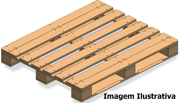 Palete  Madeira Novo 1200x1000