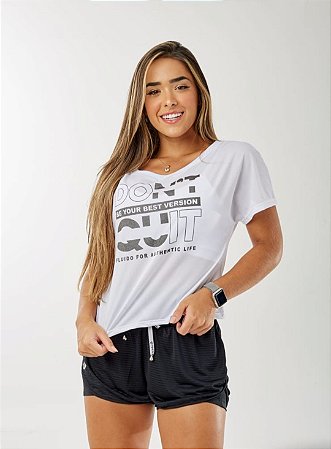 blusa t shirt branca