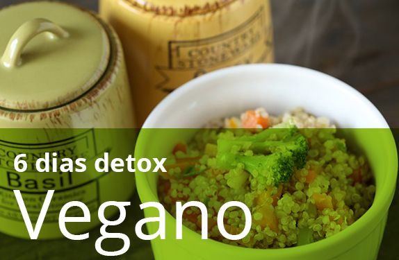 Kit 6 Dias Detox Vegano - todas as refeições