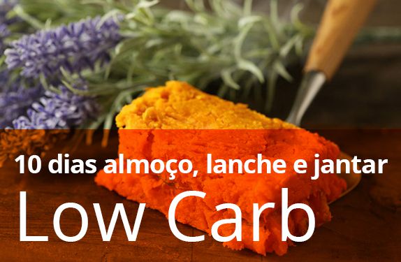 Kit 10 dias low carb  - Almoço lowcarb , lanche e jantar sopas detox