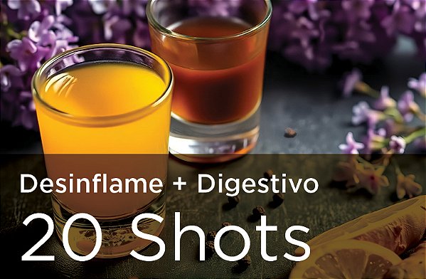KIT 20 SHOTS Desinflame + Digestivo