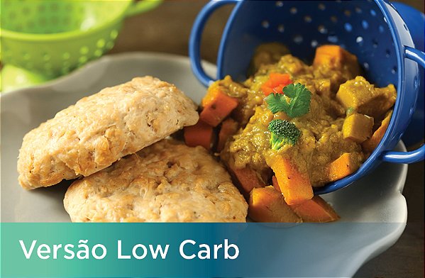 Almôndegas de Frango e Legumes ao Curry (Low Carb)
