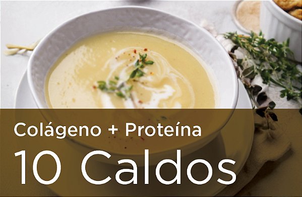 Kit 10 Caldos de Ossos de Galinha – Colágeno e Proteína