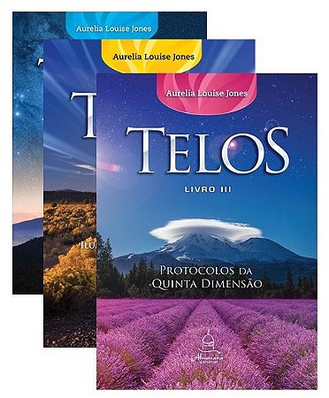 BOX 1 - TELOS Livros Um Dois e Tres com desconto