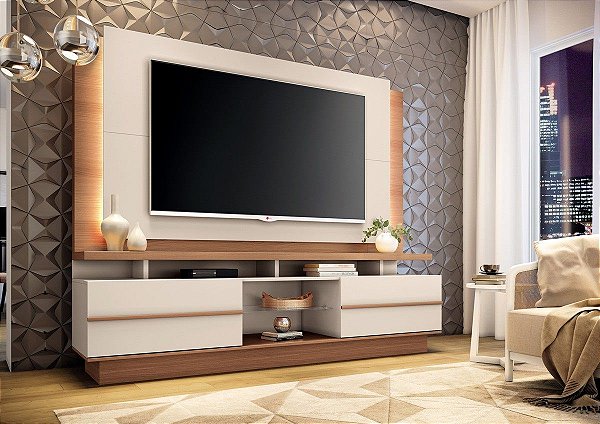 Home Lion c/ Led - Nature c/off white HB