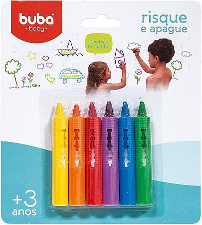 Brinquedo de Banho - Risque e Apague - Buba