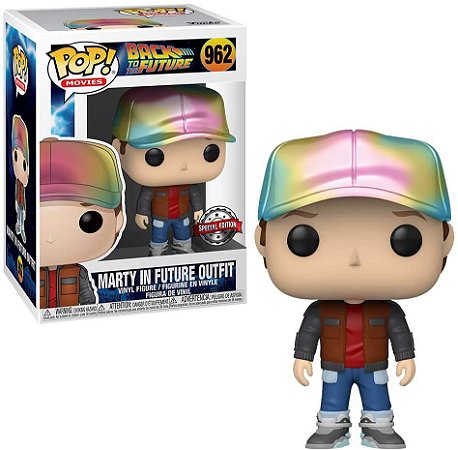Funko Marty McFly In Future Outfit Special Edition Pop 962