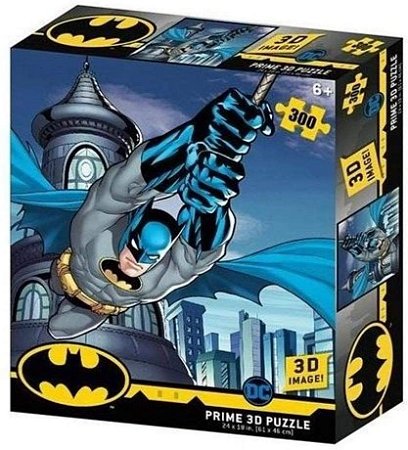 Quebra-Cabeça 3D Batman DC Comics 300 Peças Multikids