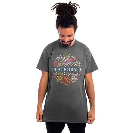 Camiseta Harry Potter Plataforma 9 3/4 - Piticas - G