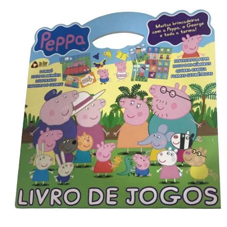 Livrinho de atividades Educativas Peppa Pig