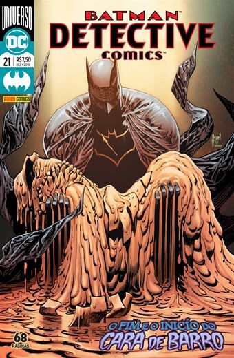 Detective Comics: Universo DC - Edição 21 O fim e o inicio do cara de barro