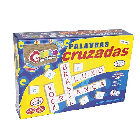 Palavras Cruzadas (73 peças - MDF)