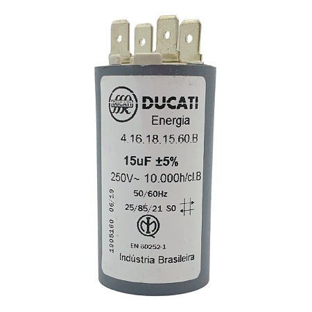 CAPACITOR PERMANENTE DUCATI 15uF 250V TD