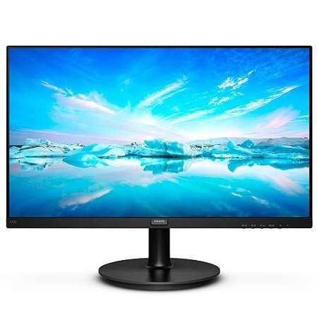 Monitor Philips W-LED 27´, Full HD, IPS, HDMI/DisplayPort, Bordas Ultrafinas - 272V8A