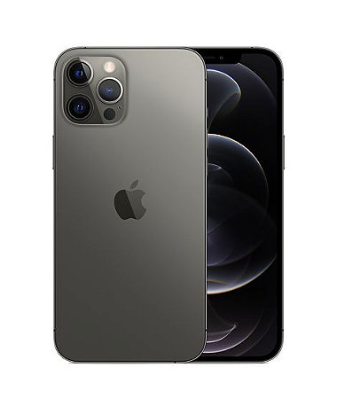 iPhone 12 Pro Max Apple 128GB Grafite Tela de 6,7”, Câmera Tripla de 12MP, iOS