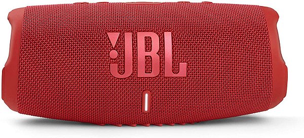 Caixa de Som Bluetooth JBL Charge 5 Prova d’água IP67 com até 20 horas de Bateria, 40W Potencia - Vermelha