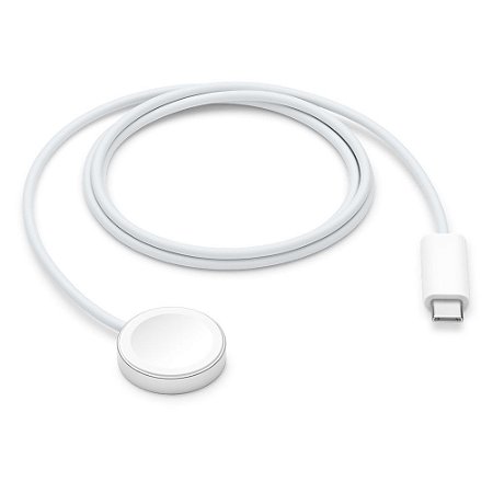 Cabo carregador magnético rápido com conector USB-C MagSafe (1m)