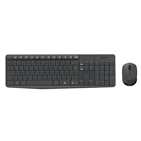 KIT TEC MOUSE LOGITECH SEM FIO LOGITECH WIRELESS MK235 920-007903 11268