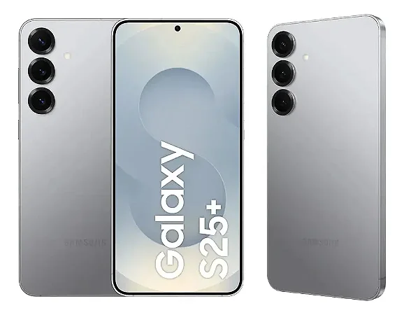 CELULAR SAMSUNG GALAXY S25+ 5G, 512GB, 12GB RAM PRATA SILVER