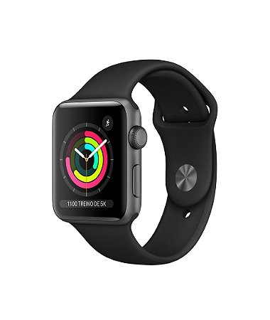 Apple Watch Series 3, 42 mm, Cinza Espacial